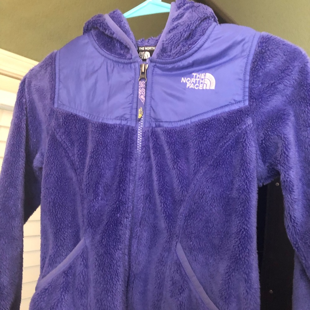 Girls purple northface jacket size 7/8